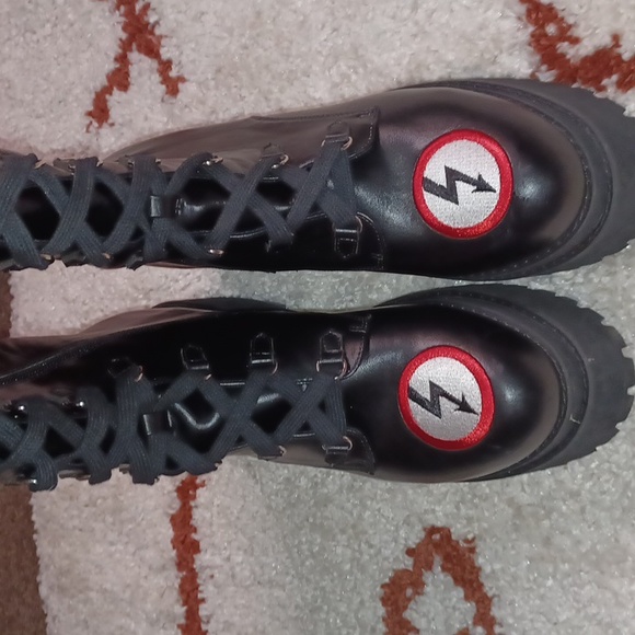 SUPER RARE-Size W11- Dolls Kill.X.Marilyn Manson-Knee High Platforms!! - Picture 14 of 17